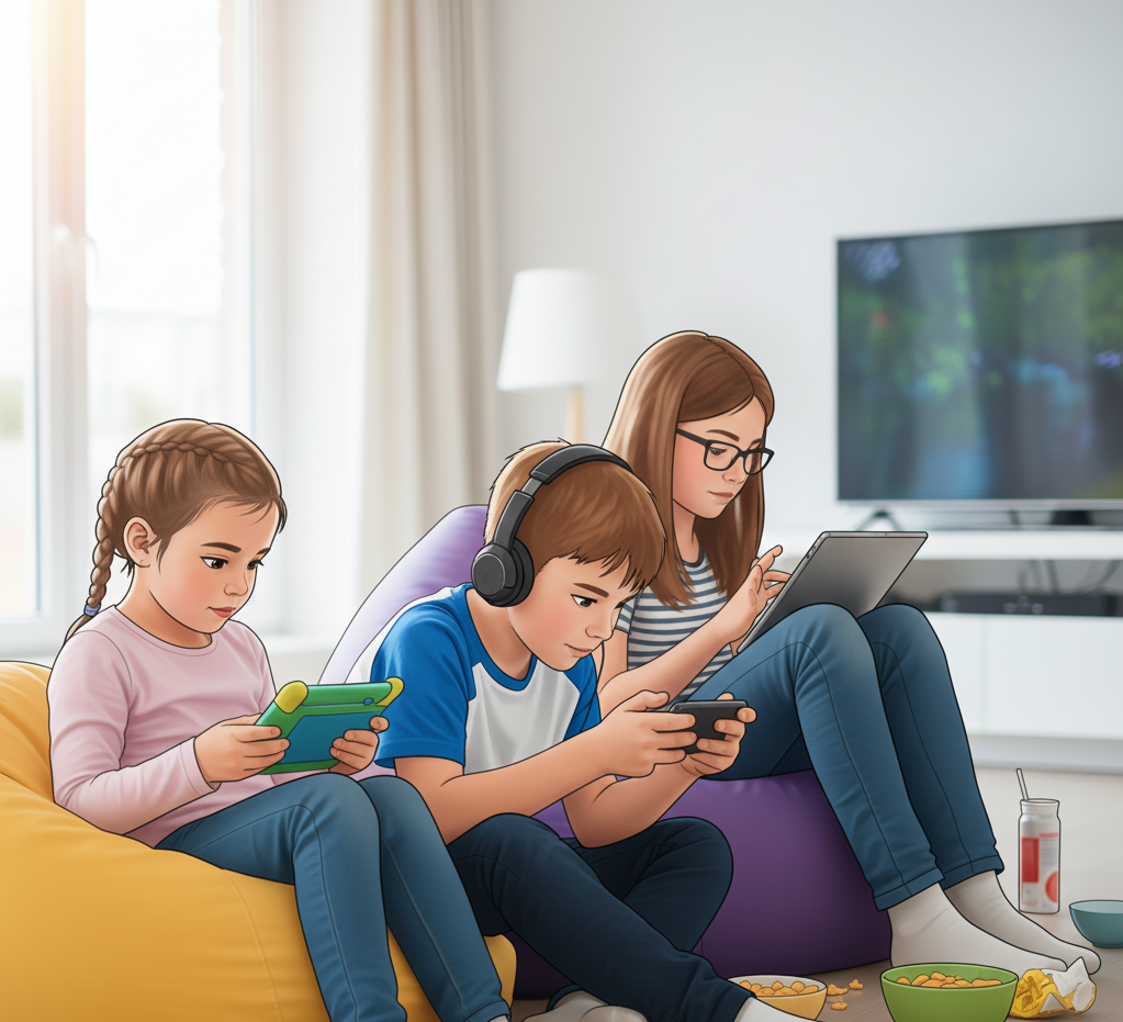 Why Children Should NOT Use Mobiles ?