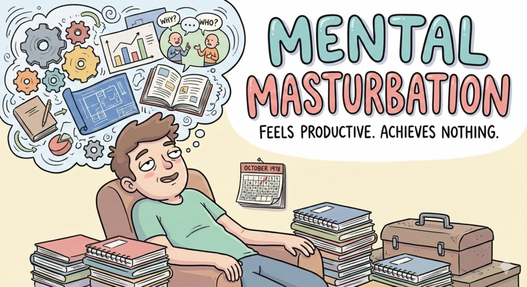 Mental Masturbation: When Thinking Feels Productive But Keeps You Stuck
