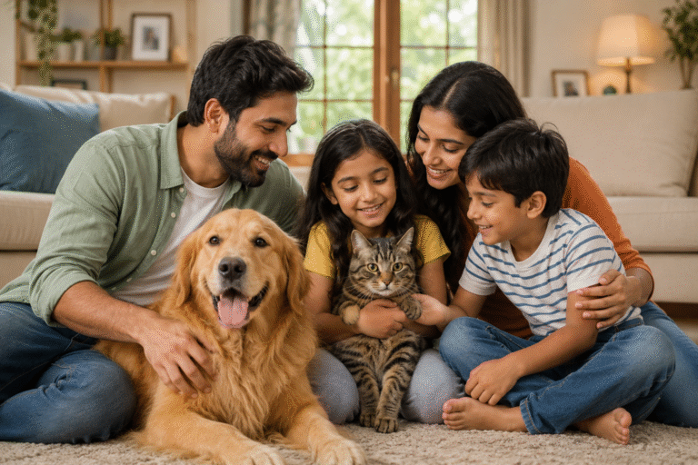 Children and Pets: How Dogs and Cats Shape a Child’s Health, Emotions, and Future.